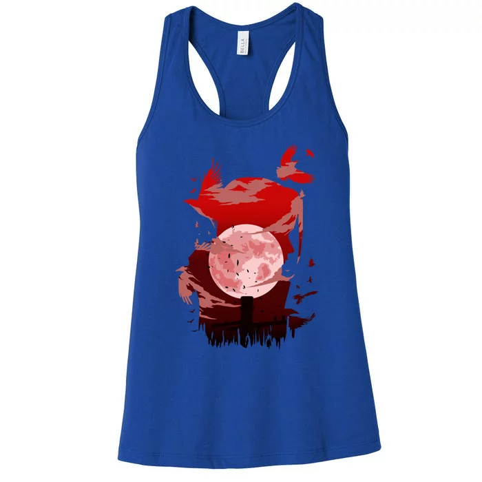 Red Moon Ninja Women's Racerback Tank