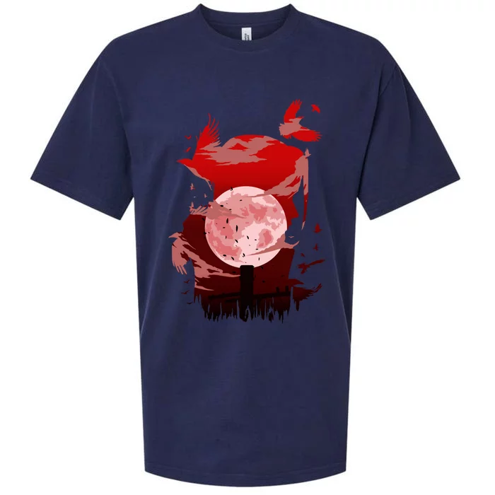 Red Moon Ninja Sueded Cloud Jersey T-Shirt