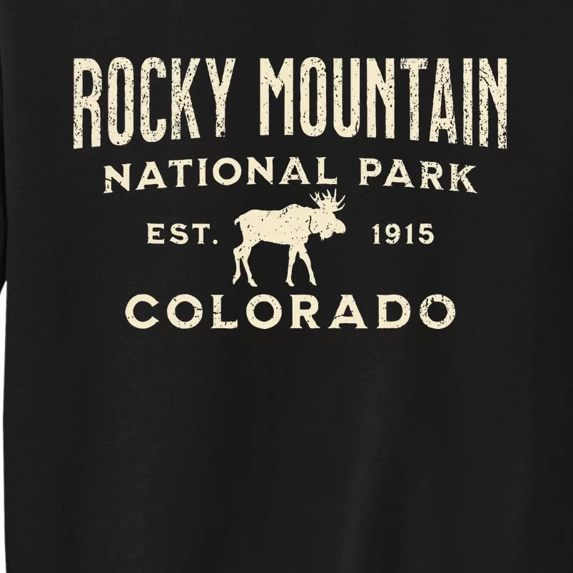 Rocky Mountain National Park Tall Sweatshirt