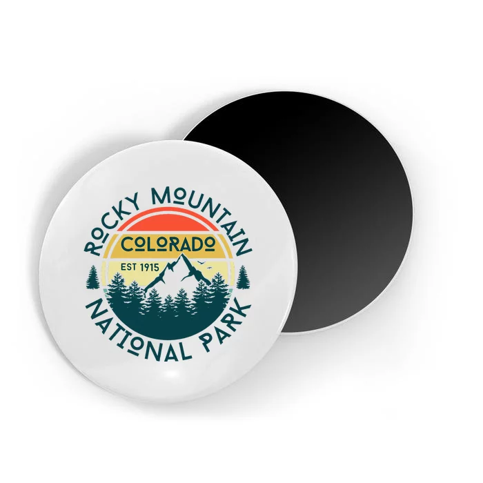 Rocky Mountain National Park Colorado Nature Hiking Magnet