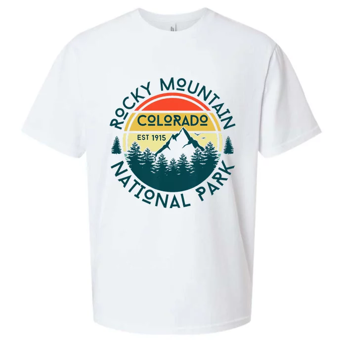 Rocky Mountain National Park Colorado Nature Hiking Sueded Cloud Jersey T-Shirt