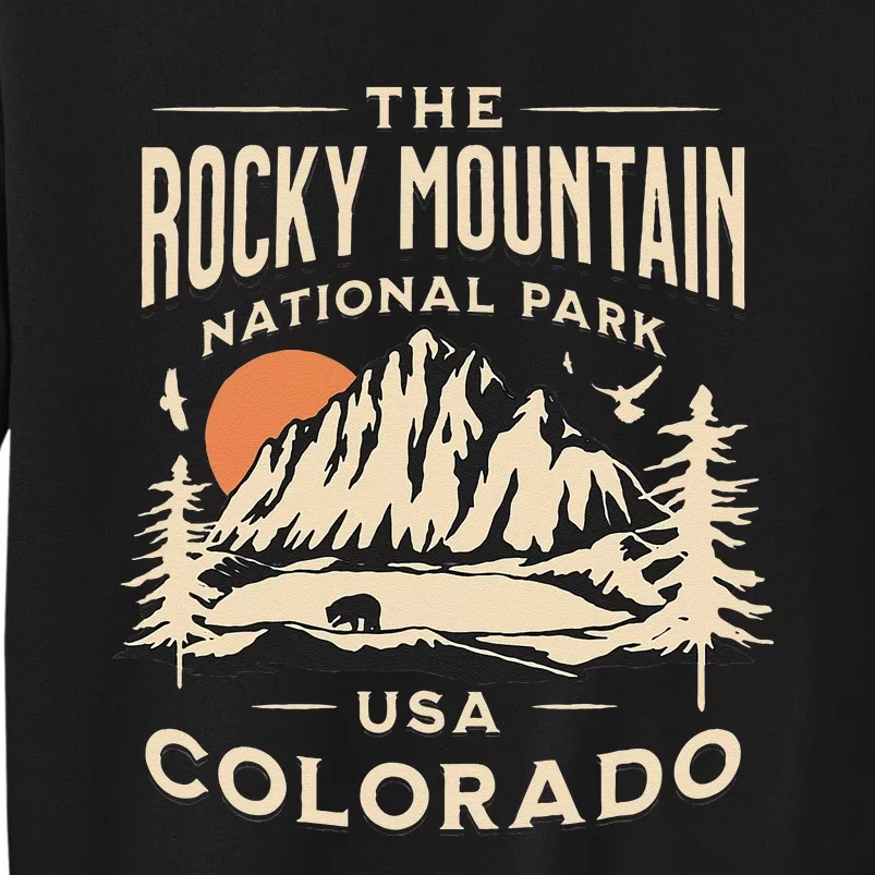 Rocky Mountain National Park Colorado Hike Outdoors Vintage Sweatshirt