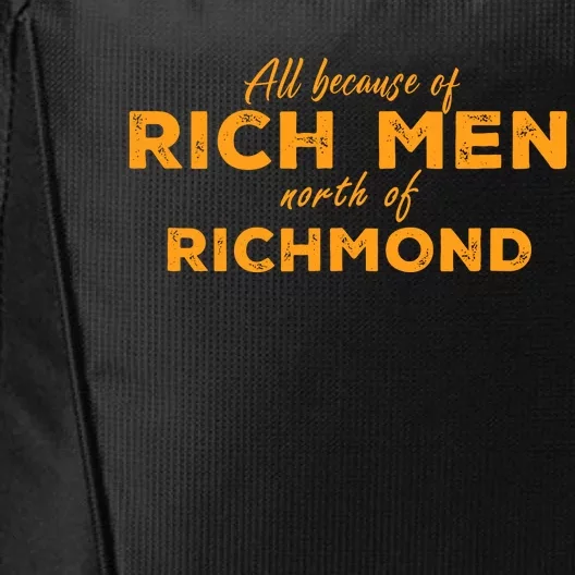 Rich Men North Of Richmond Oliver Anthony City Backpack