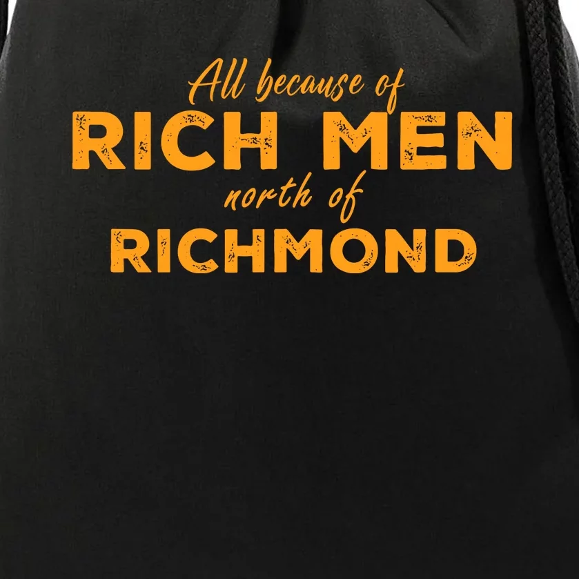 Rich Men North Of Richmond Oliver Anthony Drawstring Bag