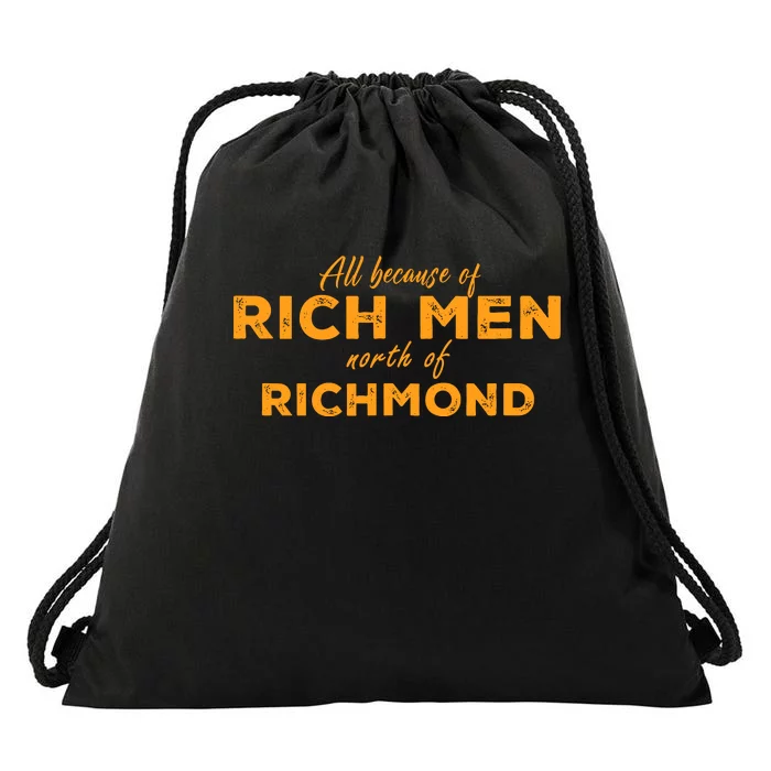 Rich Men North Of Richmond Oliver Anthony Drawstring Bag