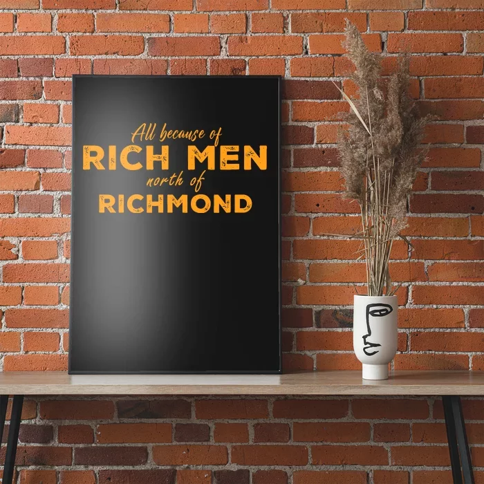 Rich Men North Of Richmond Oliver Anthony Poster