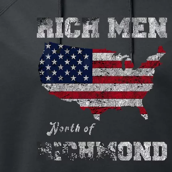 Rich Men North Of Richmond Oliver Anthony Performance Fleece Hoodie