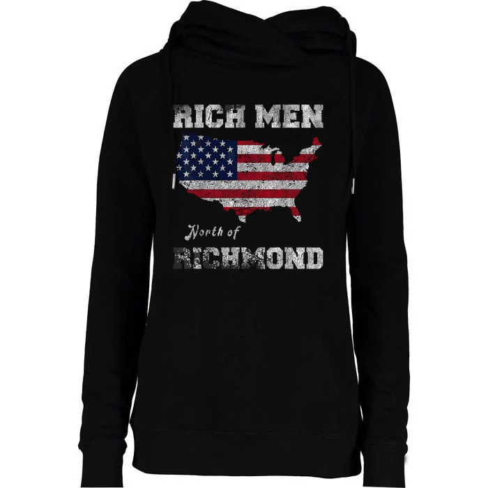 Rich Men North Of Richmond Oliver Anthony Womens Funnel Neck Pullover Hood