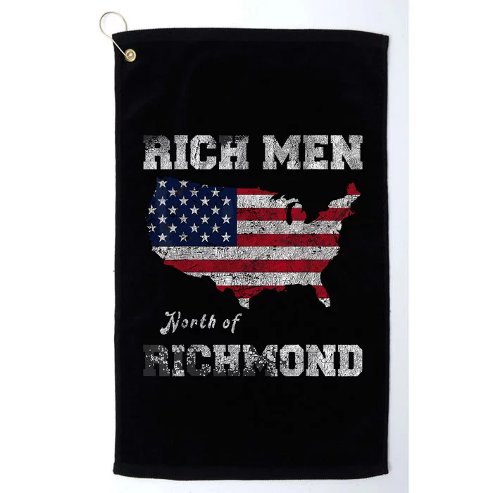 Rich Men North Of Richmond Oliver Anthony Platinum Collection Golf Towel