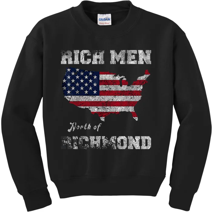 Rich Men North Of Richmond Oliver Anthony Kids Sweatshirt