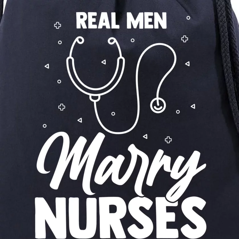 Real Marry Nurses Gift Drawstring Bag