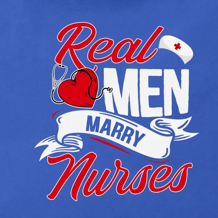 Real Marry Nurses Cute Gift Zip Tote Bag