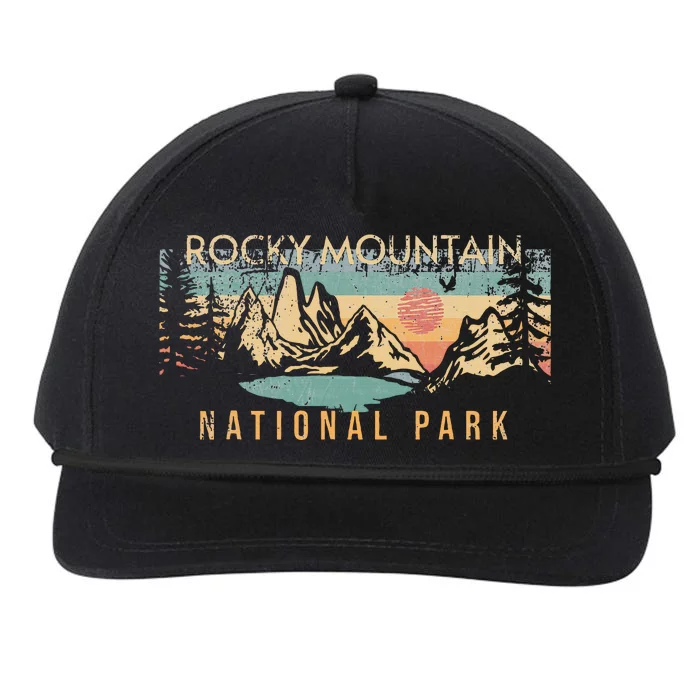 Rocky Mountain National Park Snapback Five-Panel Rope Hat