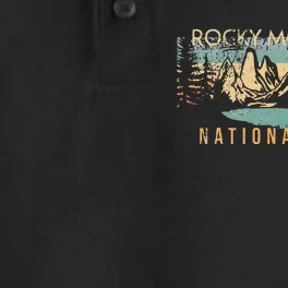 Rocky Mountain National Park Dry Zone Grid Performance Polo