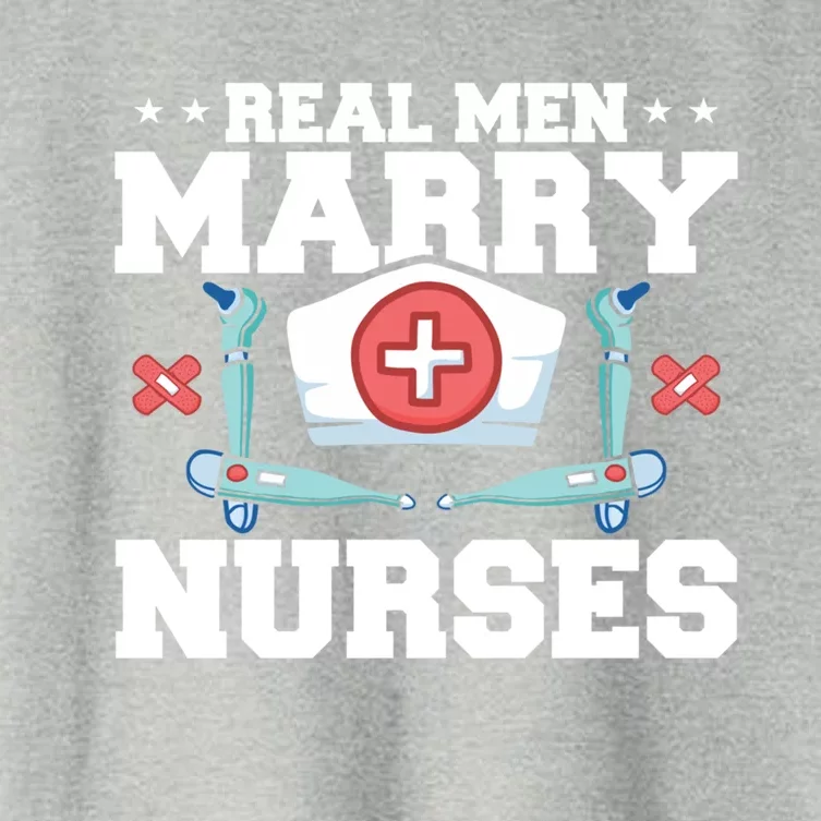 Real Marry Nurses Gift Women's Crop Top Tee