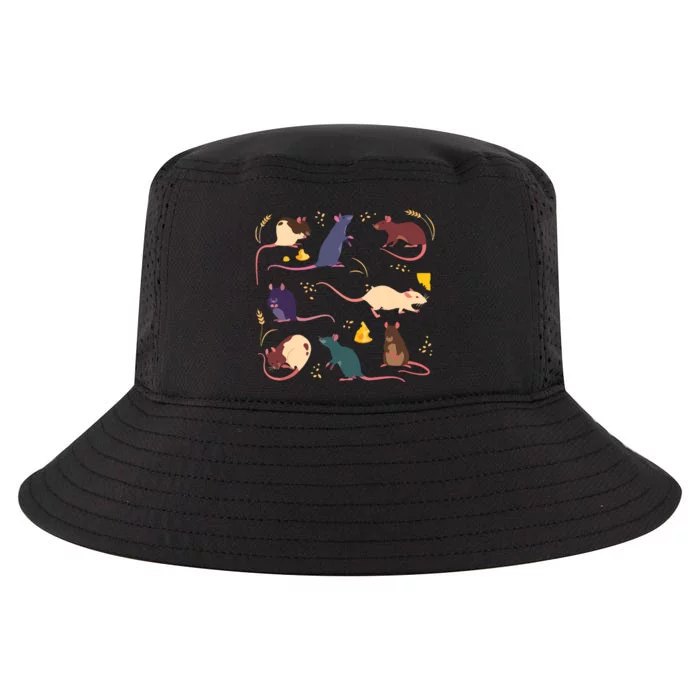 Rat Mouses Of The World Cute Mice Wheat Rodent Field Animals Cool Comfort Performance Bucket Hat