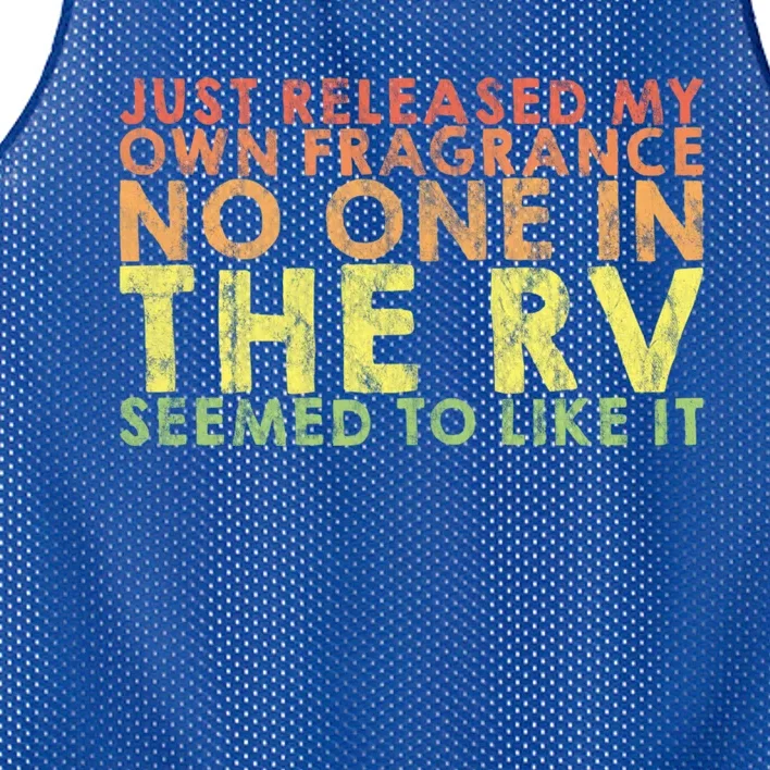 Released My Own Fragrance No One In The Rv Liked Itgift Mesh Reversible Basketball Jersey Tank