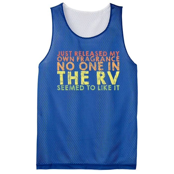 Released My Own Fragrance No One In The Rv Liked Itgift Mesh Reversible Basketball Jersey Tank