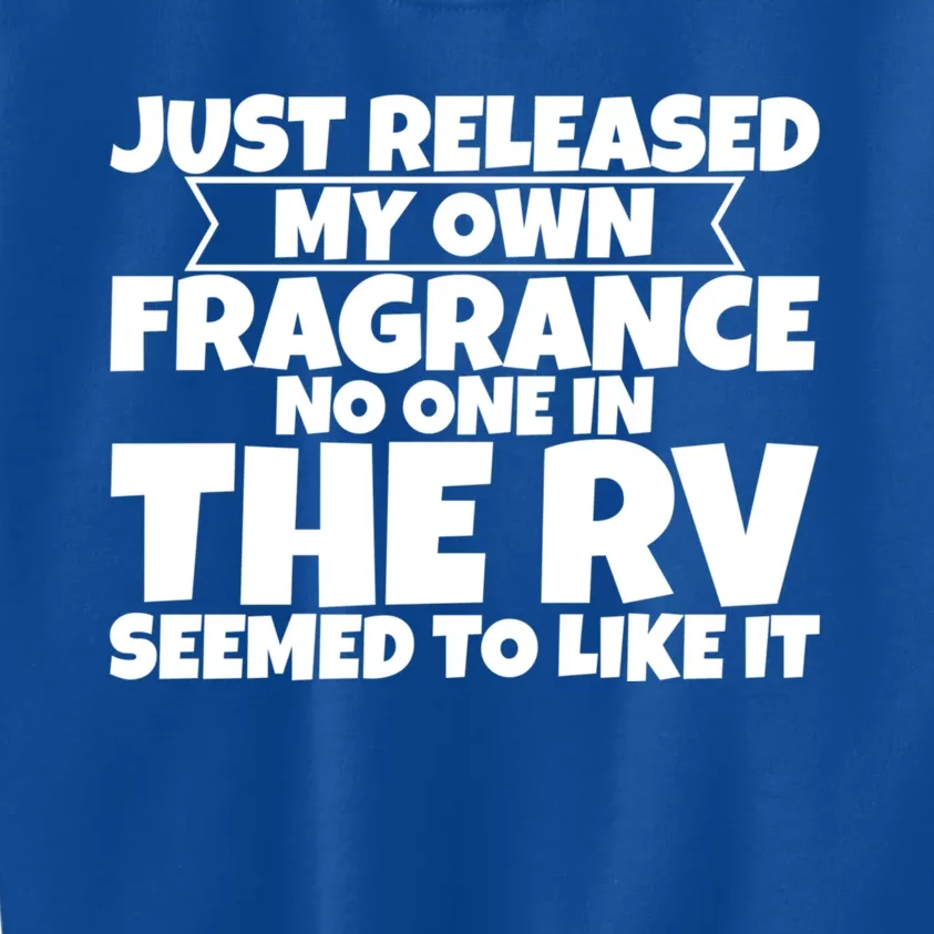 Released My Own Fragrance No One In The Rv Liked Itmeaningful Giftmeaningful Gif Kids Sweatshirt