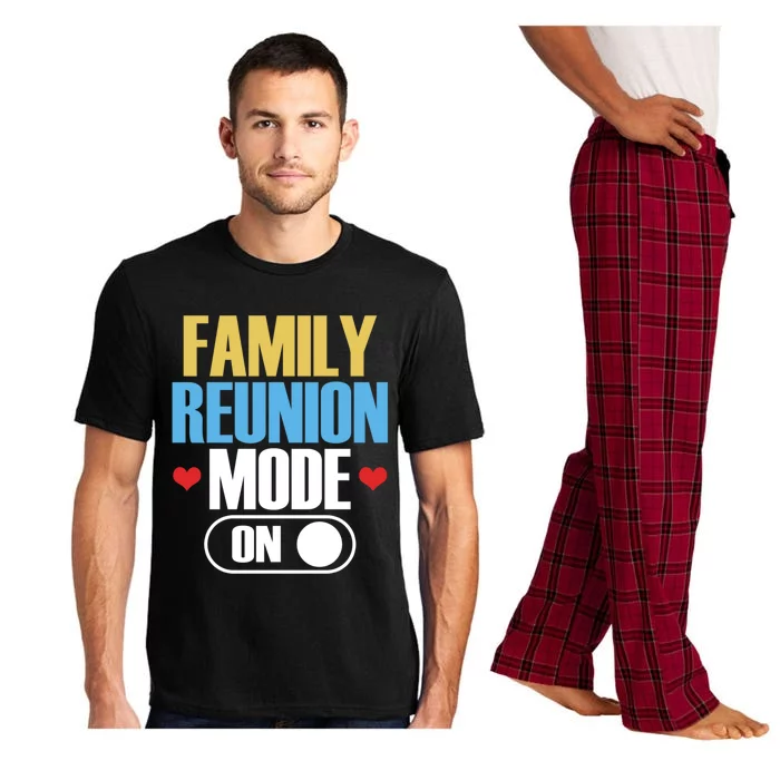 Reunion Mode On Meeting Gathering Families Family Gift Pajama Set