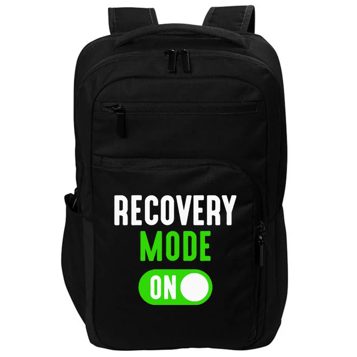 Recovery Mode On Get Well Funny Injury Gift Impact Tech Backpack