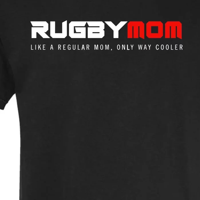 Rugby Mom Only Way Cooler Rugby Funny Ball Sport Rugby Premium Garment-Dyed Heavyweight T-Shirt