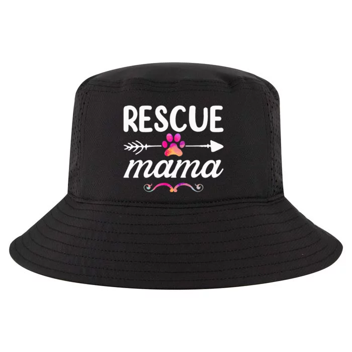 Rescue Mama Pet Lovers Mothers Day Dog Mom Cool Comfort Performance Bucket Hat