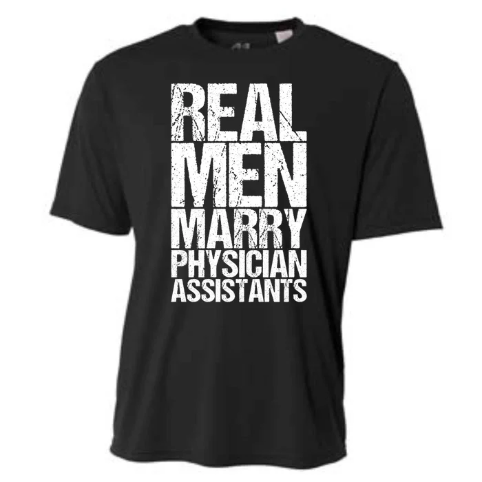 Real Marry Physician Assistants Gift Cooling Performance Crew T-Shirt