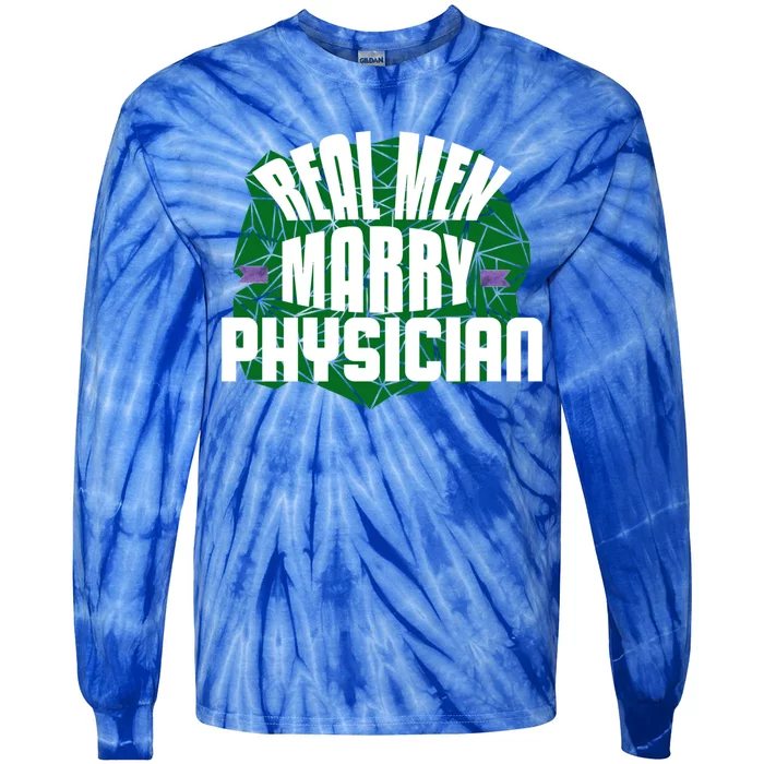 Real Marry Physician Gift Tie-Dye Long Sleeve Shirt