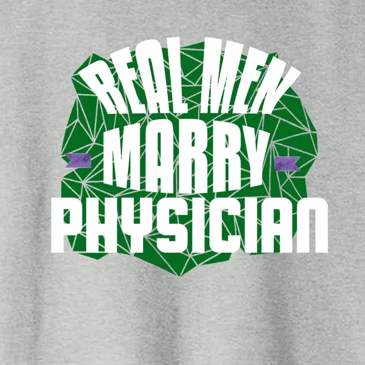 Real Marry Physician Gift Women's Crop Top Tee