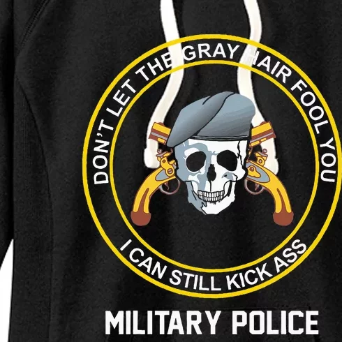 Retired Military Police Women's Fleece Hoodie