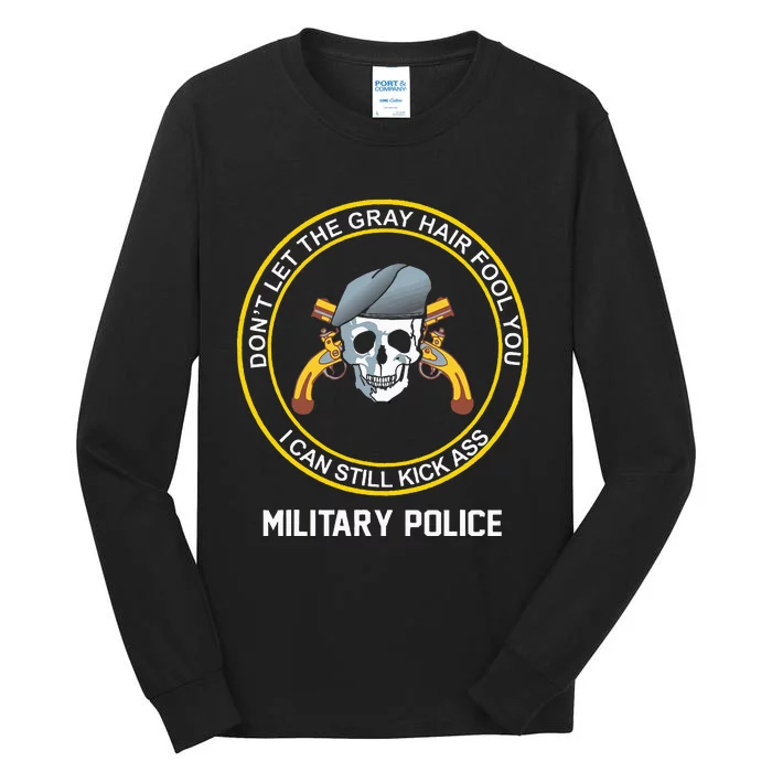 Retired Military Police Tall Long Sleeve T-Shirt