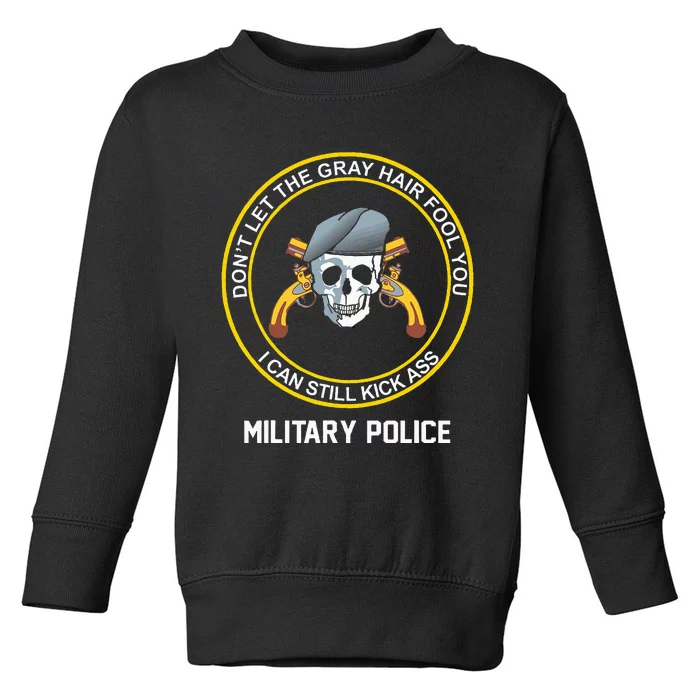 Retired Military Police Toddler Sweatshirt