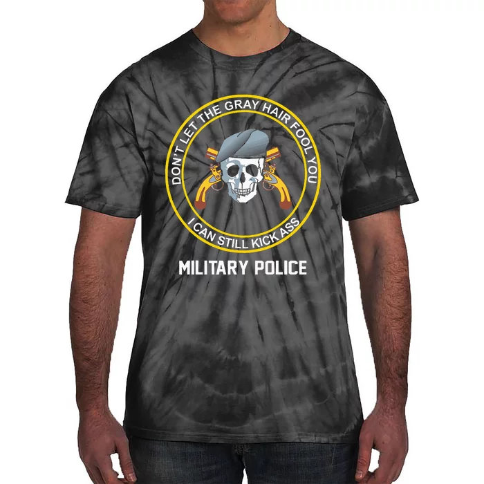 Retired Military Police Tie-Dye T-Shirt