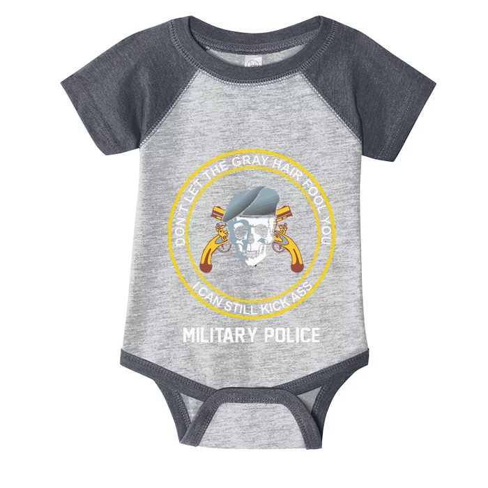 Retired Military Police Infant Baby Jersey Bodysuit