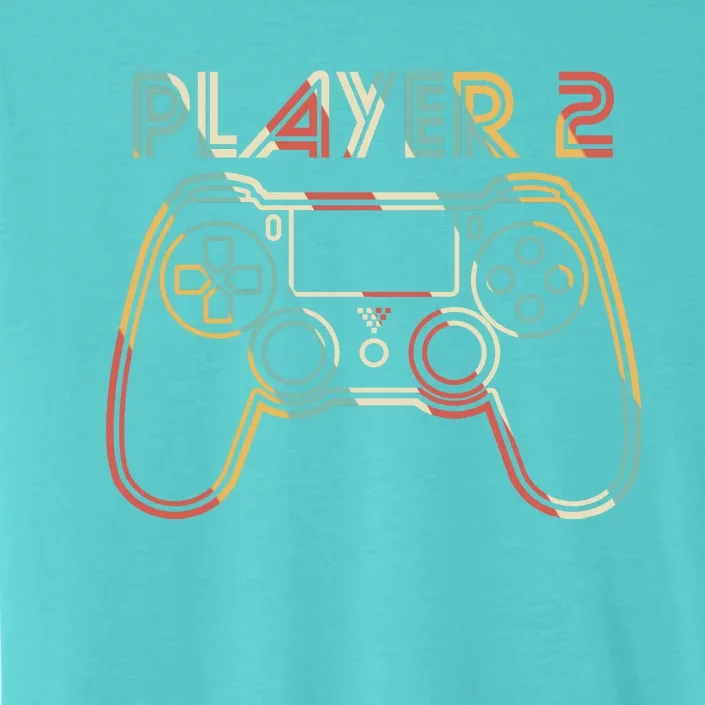 Retro Matching Player 2 Video Gamer ChromaSoft Performance T-Shirt