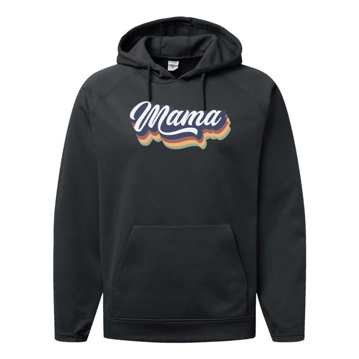 Retro Mama Performance Fleece Hoodie