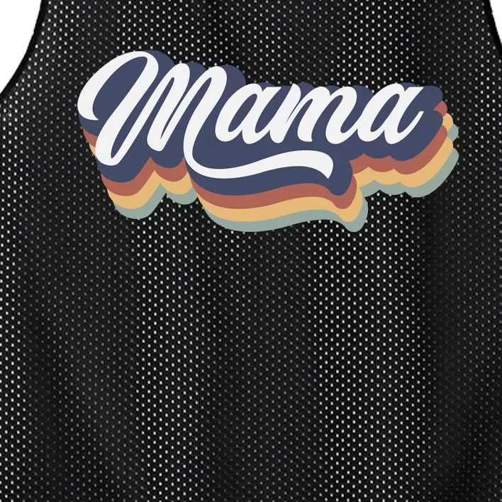 Retro Mama Mesh Reversible Basketball Jersey Tank