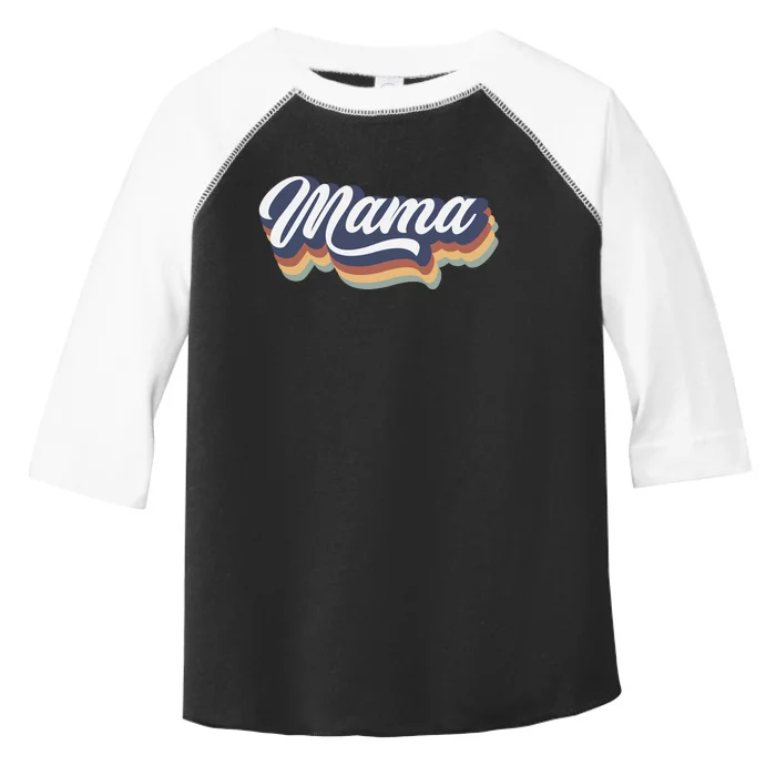 Retro Mama Toddler Fine Jersey T-Shirt