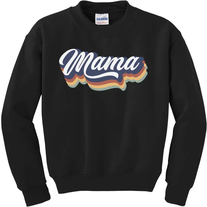 Retro Mama Kids Sweatshirt