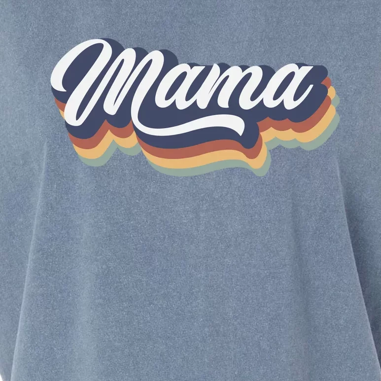 Retro Mama Garment-Dyed Women's Muscle Tee