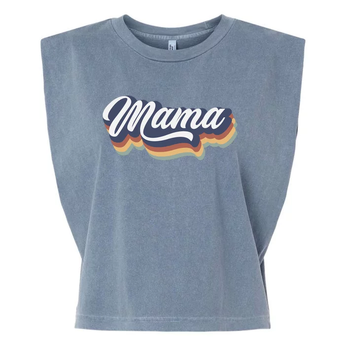 Retro Mama Garment-Dyed Women's Muscle Tee