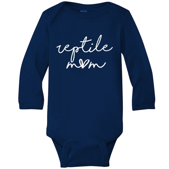 Reptile Mom Baby Long Sleeve Bodysuit