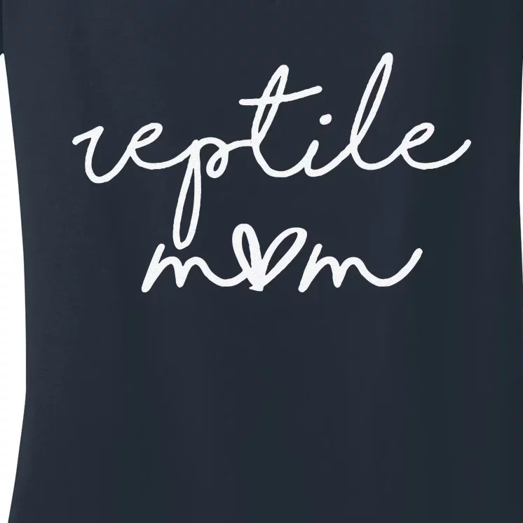 Reptile Mom Women's V-Neck T-Shirt