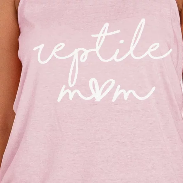 Reptile Mom Women's Knotted Racerback Tank