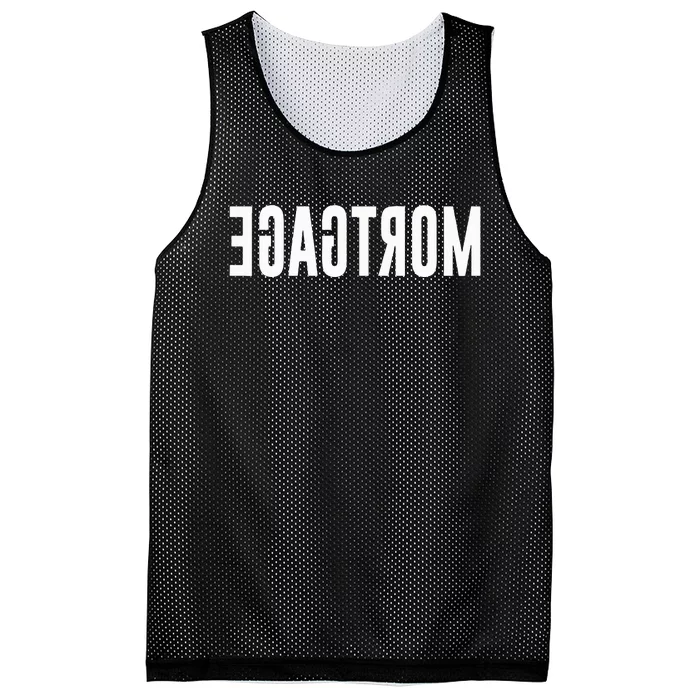 Reverse Mortgage Mesh Reversible Basketball Jersey Tank