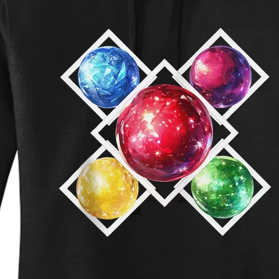 Rainbow Materia Women's Pullover Hoodie