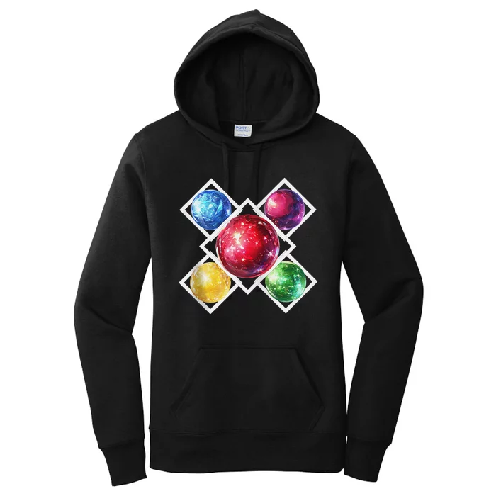 Rainbow Materia Women's Pullover Hoodie