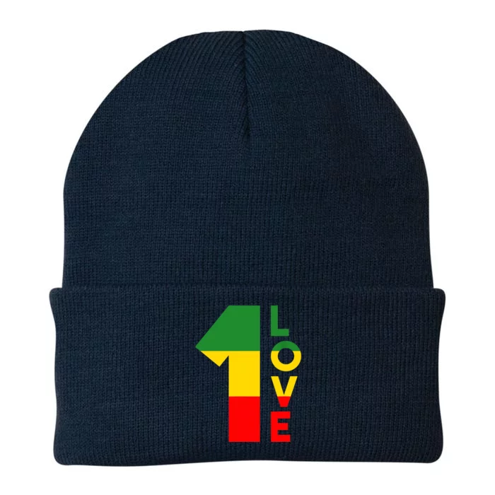 Reggae Music Rastafarian 1 Love Rasta Jamaica Knit Cap Winter Beanie