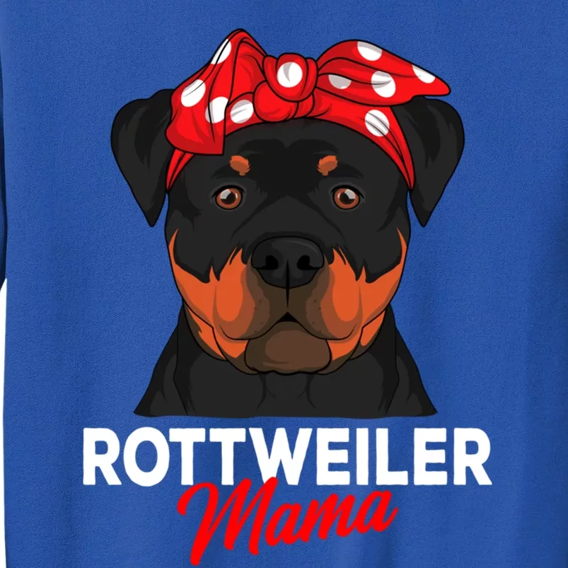 Rottweiler Mama Rottie Dog Mom Funny Mothers Day Gift Sweatshirt